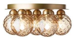 Lampa Sufitowa Nuura Aps, Apiales 7, ściemnialny, złoty | mosiężny, salon, szkło, skandynawski