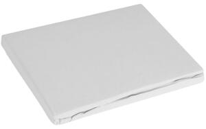 Prześcieradło EUROFIRANY Basic z gumką 220 x 200 cm Jasnoszary