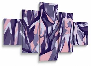 Obraz - Abstrakcyjne kobiety (125x70 cm)