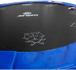 Trampolina ogrodowa ENERO 1078168 244 cm Czarno-niebieski