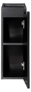 Szafka łazienkowa NOVA BLACK D2 81-20-1D 20cm czarna