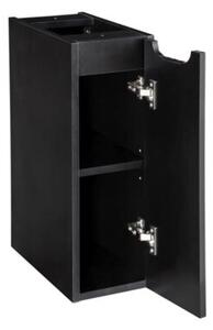 Szafka łazienkowa NOVA BLACK D2 81-20-1D 20cm czarna