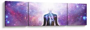 Obraz - Łączenie się z wszechświatem (170x50 cm)