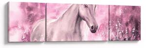 Obraz - Malowany koń (170x50 cm)
