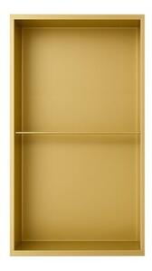Półka łazienkowa wnękowa HYDROSAN DUO-GL-60X30X10 Złoty szczotkowany 30x60x10 cm