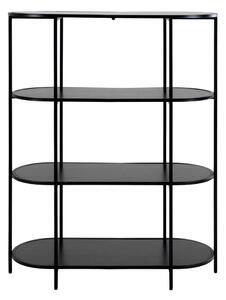 Czarny regał 36x111 cm Vita – House Nordic