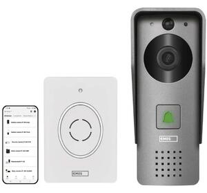Dzwonek bezprzewodowy EMOS GoSmart IP-09C Szary