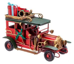 Metalowa figurka świąteczna (wysokość 8 cm) Vintage Car – Casa Selección