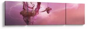 Obraz - Wróżka na pływającej wyspie (170x50 cm)