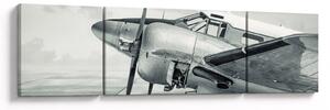 Obraz - Samolot (170x50 cm)