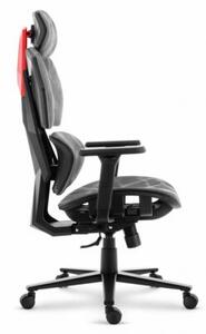 Fotel HELL'S CHAIR HC 1010 Szary