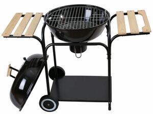 Grill ogrodowy węglowy ACTIVA 19426 Zamykany, okrągły, na kółkach