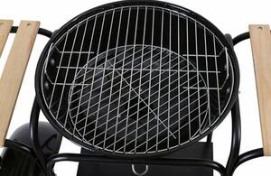 Grill ogrodowy węglowy ACTIVA 19426 Zamykany, okrągły, na kółkach