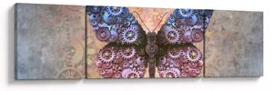 Obraz - Steampunk motyl (170x50 cm)
