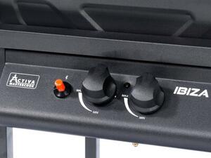 Grill ogrodowy gazowy ACTIVA Ibiza 2.0 11990 5.5 kW 48.5 x 37.5 cm
