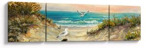 Obraz - Piaszczysta plaża (170x50 cm)