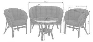 Zestaw mebli ogrodowych HOME&GARDEN Bahama 209596 Cappuccino