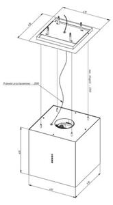 Okap AKPO WK-10 Figur Czarny 72dB klasa B
