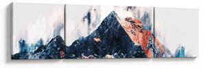 Obraz - Abstrakcyjna góra (170x50 cm)