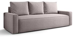 Szara tapicerowana sofa z pojemnikiem G3-C05