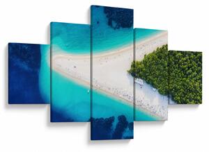 Obraz - Ostrav Hvar, Chorwacja (125x70 cm)
