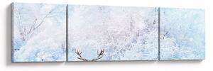 Obraz majestatycznego jelenia (170x50 cm)