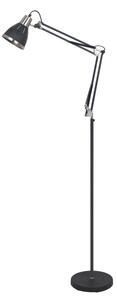 Lampa stojąca podłogowa Italux Remiro industrialna czarna ML-HN3047 BL+S.NICK