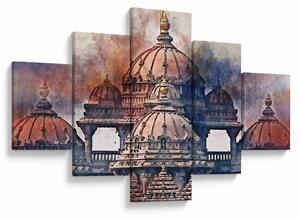 Obraz - Akshardham, New Delhi, Indie (125x70 cm)