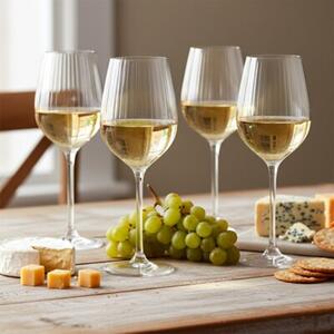 Kieliszki do wina szklane 380 ML 4 szt