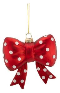 Szklana ozdoba świąteczna 3,5 cm Spotty Bow – Sass & Belle