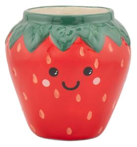 Ceramiczna osłonka na doniczkę ø 10 cm Strawberry – Sass & Belle