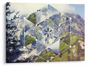 Obraz - Figura geometryczna (70x50 cm)