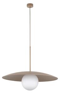 TK Lighting Żyrandol na lince SLATE 1xE27/15W/230V śr. 65 cm beżowy TK10910