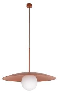 TK Lighting Żyrandol na lince SLATE 1xE27/15W/230V śr. 65 cm ceglasty TK10911