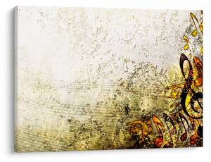 Obraz - Potęga muzyki (70x50 cm)