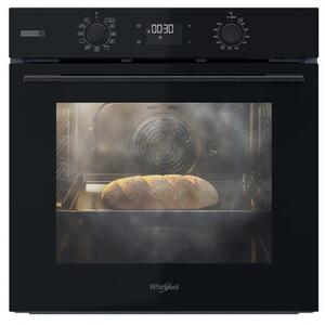 Piekarnik WHIRLPOOL OMSK58CU1SB Elektryczny parowy Czarny A+