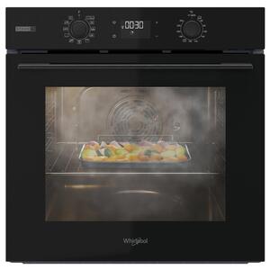 Piekarnik WHIRLPOOL OMSK58CU1SB Elektryczny parowy Czarny A+