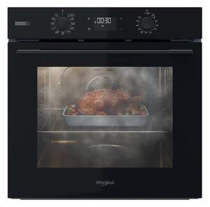 Piekarnik WHIRLPOOL OMSK58CU1SB Elektryczny parowy Czarny A+