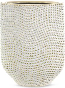 Wazon EUROFIRANY Verda 02 21 x 8 x 27 cm Biały
