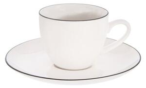Spodek mały talerzyk porcelanowy biały DECORA 13 cm