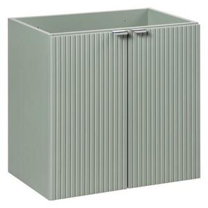 Szafka pod umywalkę LINE REED GREEN D 82-60-2D zielona