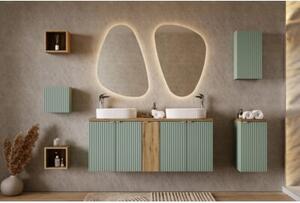 Szafka pod umywalkę LINE REED GREEN D 82-60-2D zielona