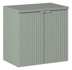 Szafka pod umywalkę LINE REED GREEN D 82-60-2D zielona