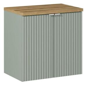 Szafka pod umywalkę LINE REED GREEN D 82-60-2D zielona