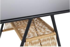 Meble ogrodowe HOME & GARDEN Fiuggi Black-Beige 526184
