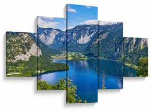Obraz - Hallstätter See, Hallstatt, Austria (125x70 cm)
