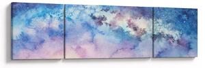 Obraz - Droga Mleczna, akwarela (170x50 cm)
