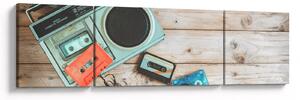 Obraz - Radio retro (170x50 cm)