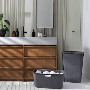 Kosz na pranie CURVER Softex 45L Szary