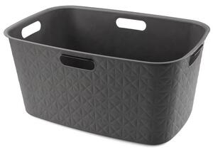 Kosz na pranie CURVER Softex 45L Szary